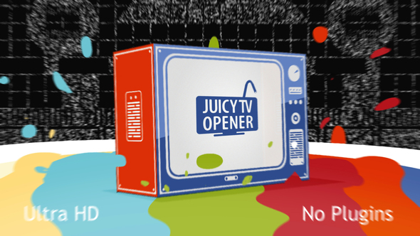 Juicy TV Opener - VideoHive 32359451