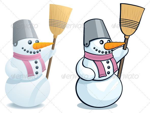 Snowman - Characters Vectors