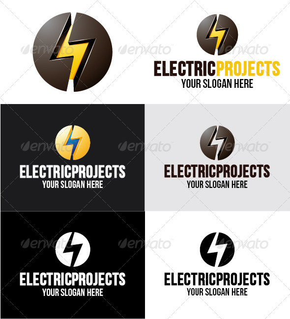 Elec Project Logo - Symbols Logo Templates