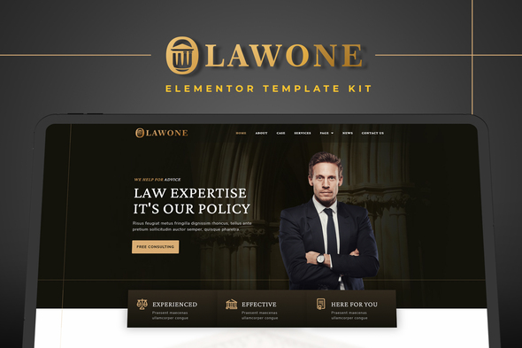 Lawone - Legal - ThemeForest 32288721