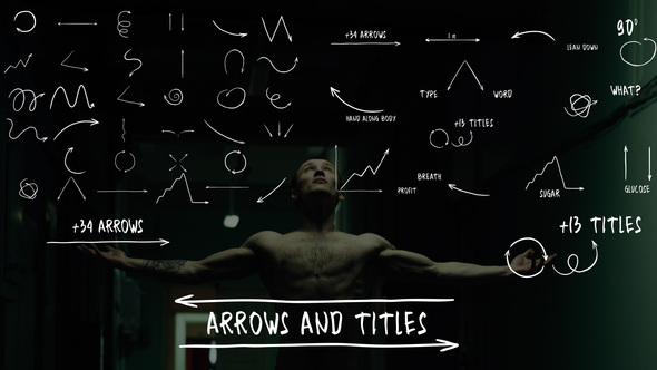 Arrows And Titles - VideoHive 32378404