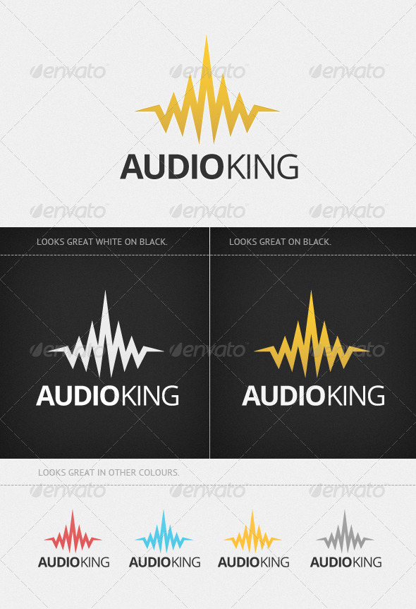 Audio King - Vector Abstract