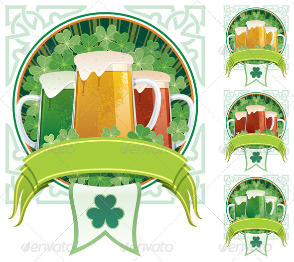 St. Patrick's Beer - Seasons/Holidays Conceptual