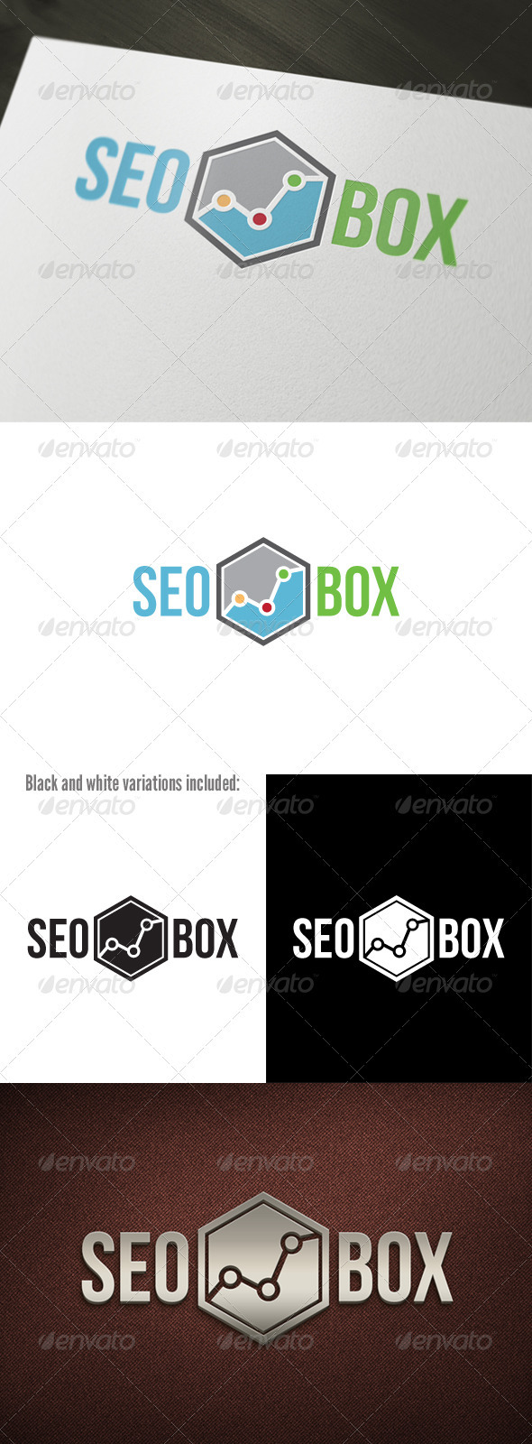 Seo Box Logo - Symbols Logo Templates