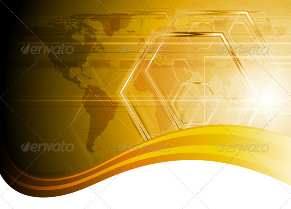 Abstract technical background - Abstract Conceptual