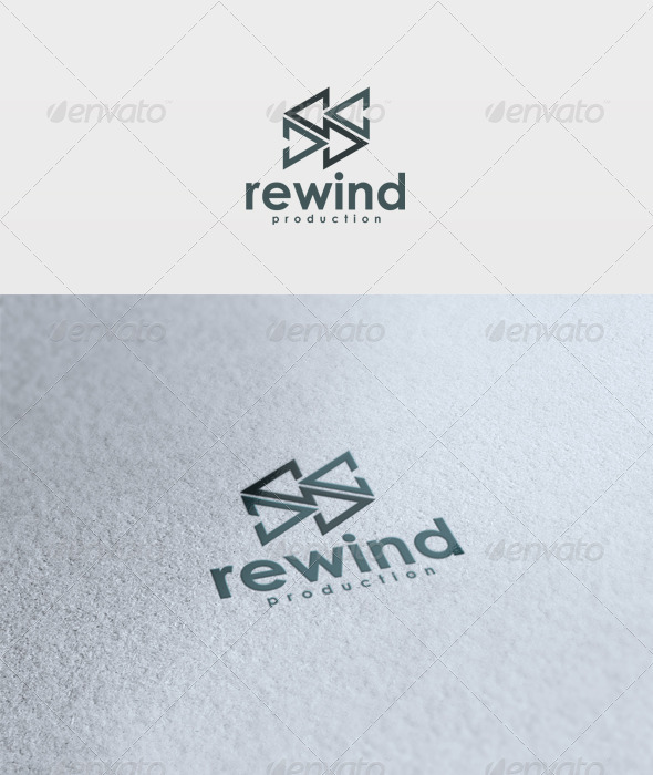 Rewind Logo - Vector Abstract