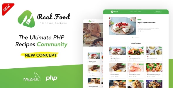 RealFood | The Ultimate PHP Recipes & Community Food