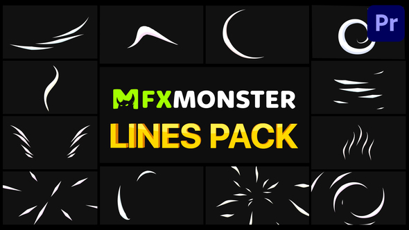Lines Pack | Premiere Pro MOGRT