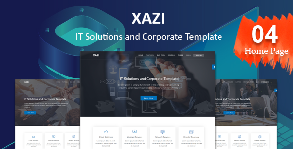 Xazi - IT - ThemeForest 25297606