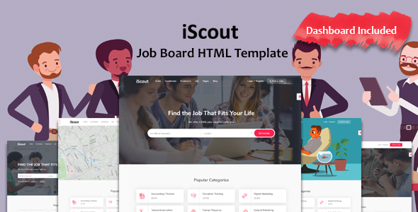 iScout - Job - ThemeForest 25606911