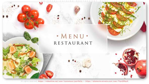 Oriental Cuisine Restaurant - VideoHive 32397566
