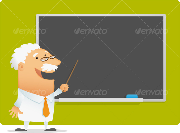 Professor presentation - Characters Illustrations