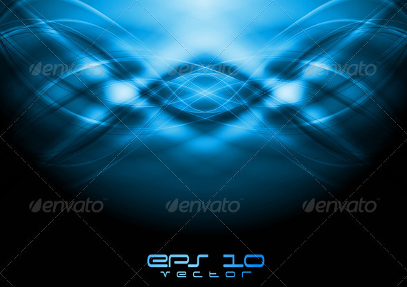 Abstract wavy background - Backgrounds Decorative