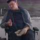 Man in Wheelchair Trying Homemade Cookies - VideoHive Item for Sale