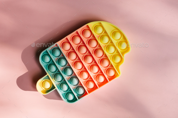 Fidget Pop It Bubble Sensory Toy For Kids, new trendy toy