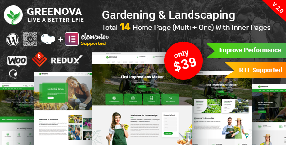 Greenova - GardeningLandscaping - ThemeForest 21370195
