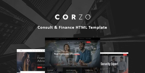 Wondrous Corzo - Consulting & Finance HTML Template
