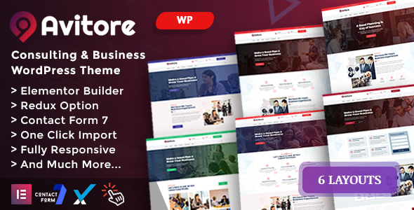 Avitore - Consulting - ThemeForest 26767056