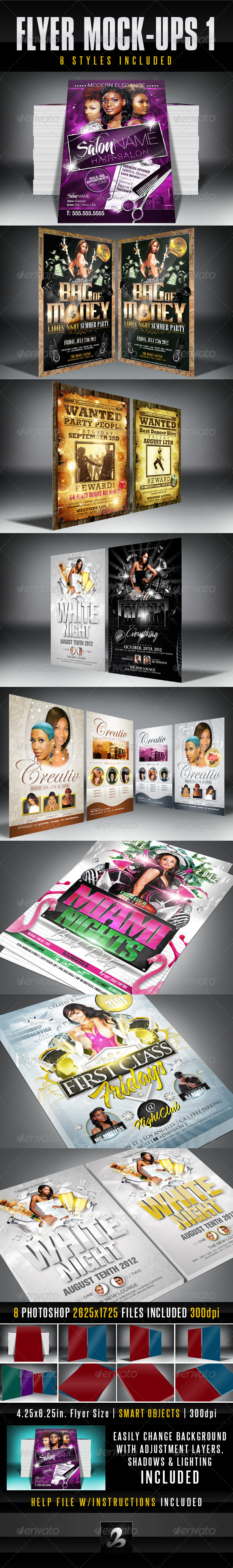 Flyer Mock-Ups 1 - Flyers Print