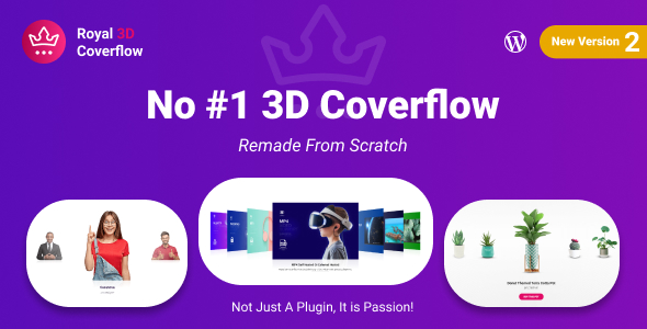 Royal 3D Coverflow - CodeCanyon 18975505
