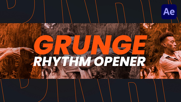Grunge Rhythm Opener - VideoHive 32446055