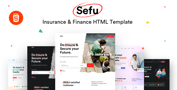 Sefu - InsuranceFinance - ThemeForest 32446353