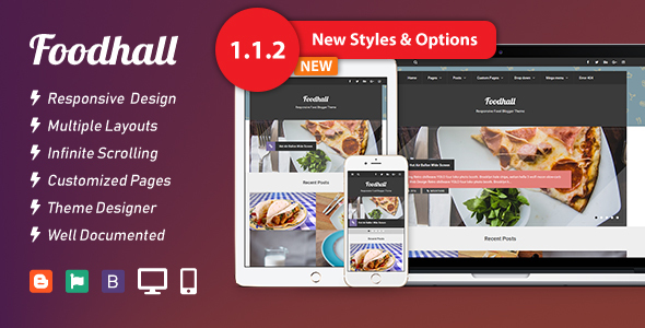 Foodhall Responsive Food - ThemeForest 21227512