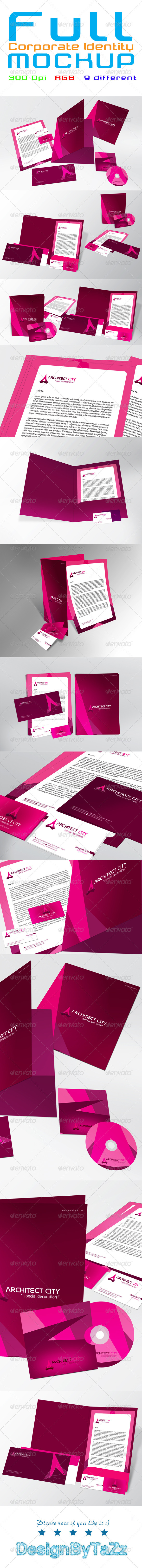 Full Corporate Identity Package - Stationery Print