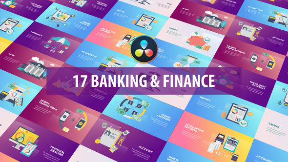 Banking and Finance Animation | DaVinci Resolve