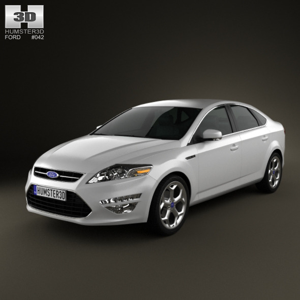 Ford Mondeo sedan Mk4 2011 - 3DOcean Item for Sale