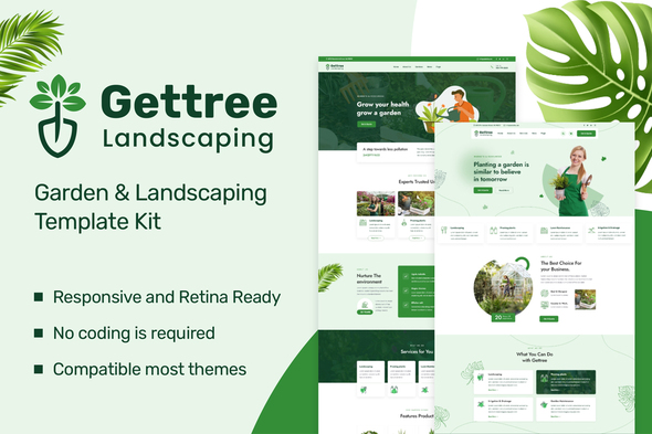 Gettree - GardenLandscaping - ThemeForest 32462531