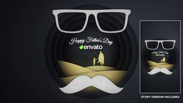 Fathers Day Paper - VideoHive 32472463
