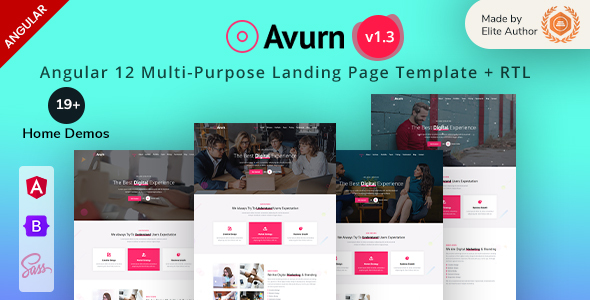 Avurn - Angular - ThemeForest 25768468