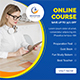 Online Course Animated Banner GWD