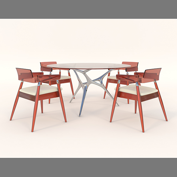 Contemporary Design Table - 3Docean 32489029