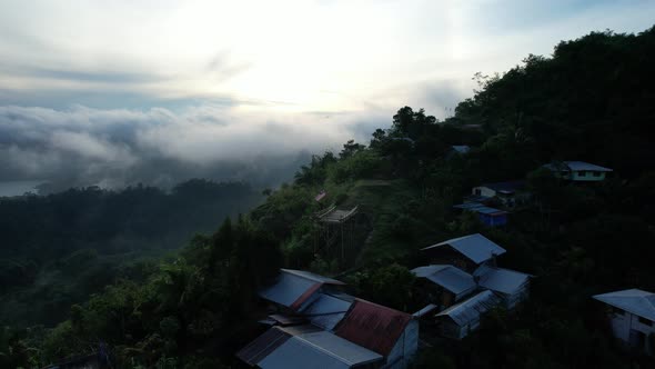 Aerial View of the New Zealand Fjords alt