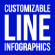 Customizable Line Infographics - VideoHive Item for Sale