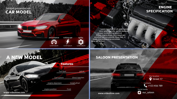 Sport Car Salon - VideoHive 32502025