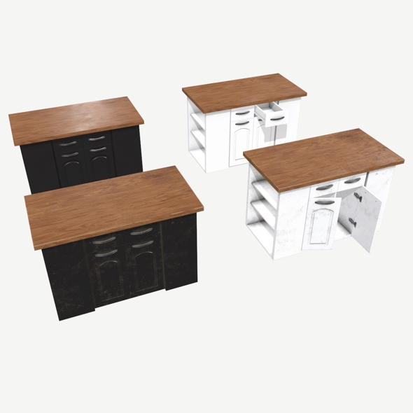 Kitchen Island - 3Docean 32507078