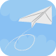 Flappy Paper Plane HTML5 Construct Game