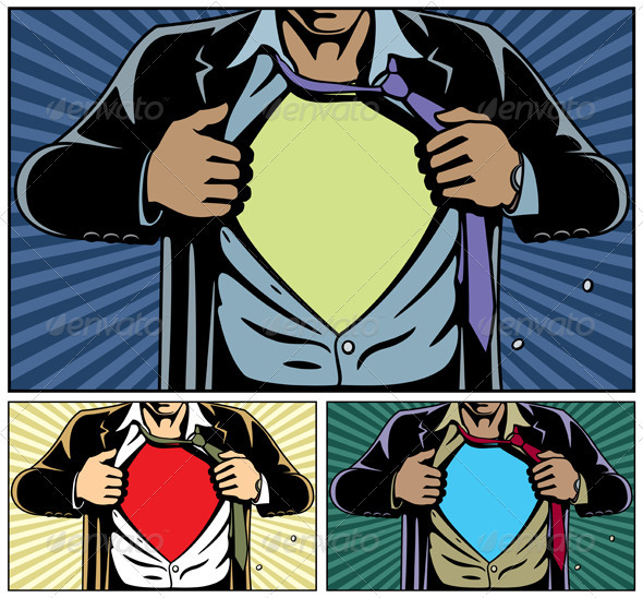 Superhero Under Cover - People Characters