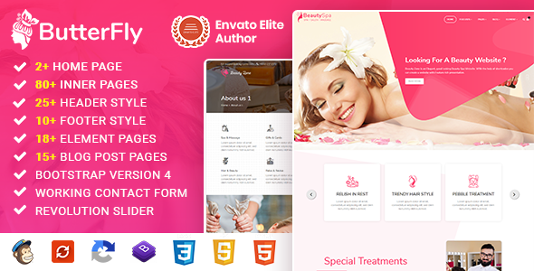 ButterFly : Spa - ThemeForest 21669460