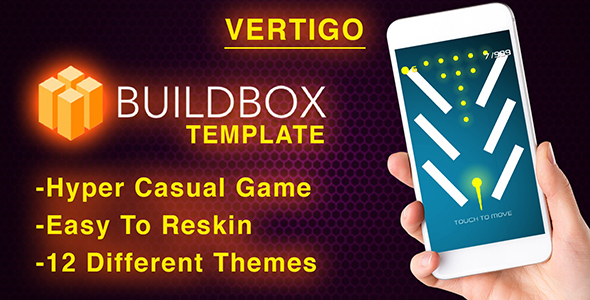 Vertigo - Buildbox 2D (Classic)  Hyper Casual Game Template