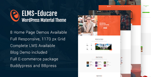 Elms - Educational Material WordPress Theme