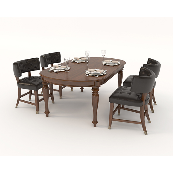 Restaurant Table and - 3Docean 32524742