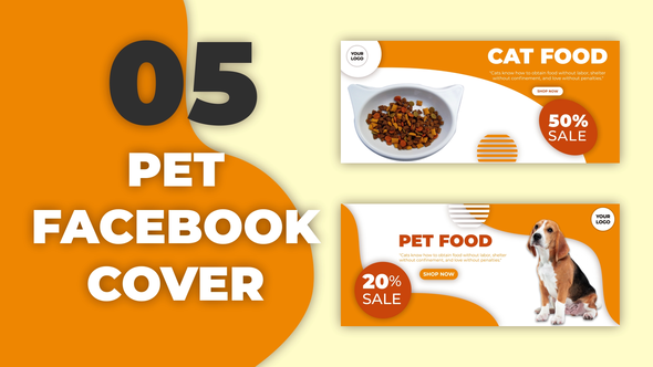 Pet Facebook Cover - VideoHive 32529082