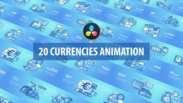 Currencies Animation | DaVinci Resolve