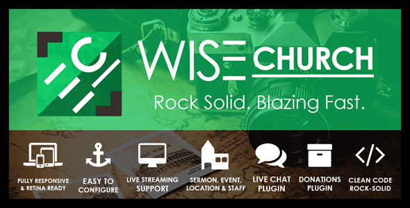 Wise Church - ThemeForest 17070450