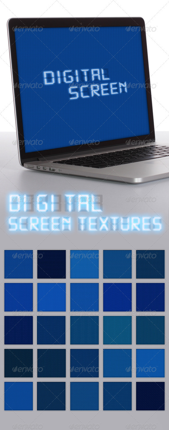 Digital Screen Textures - Miscellaneous Textures