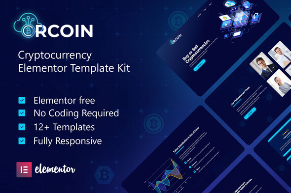 Crcoin - CryptocurrencyBlockchain - ThemeForest 32426917